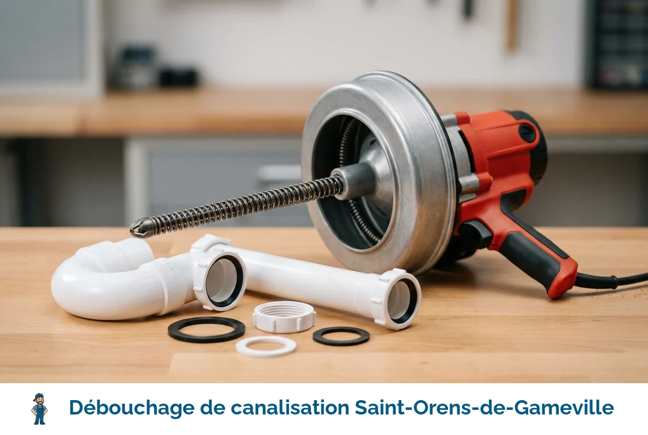 Débouchage de canalisation à Saint-Orens-de-Gameville