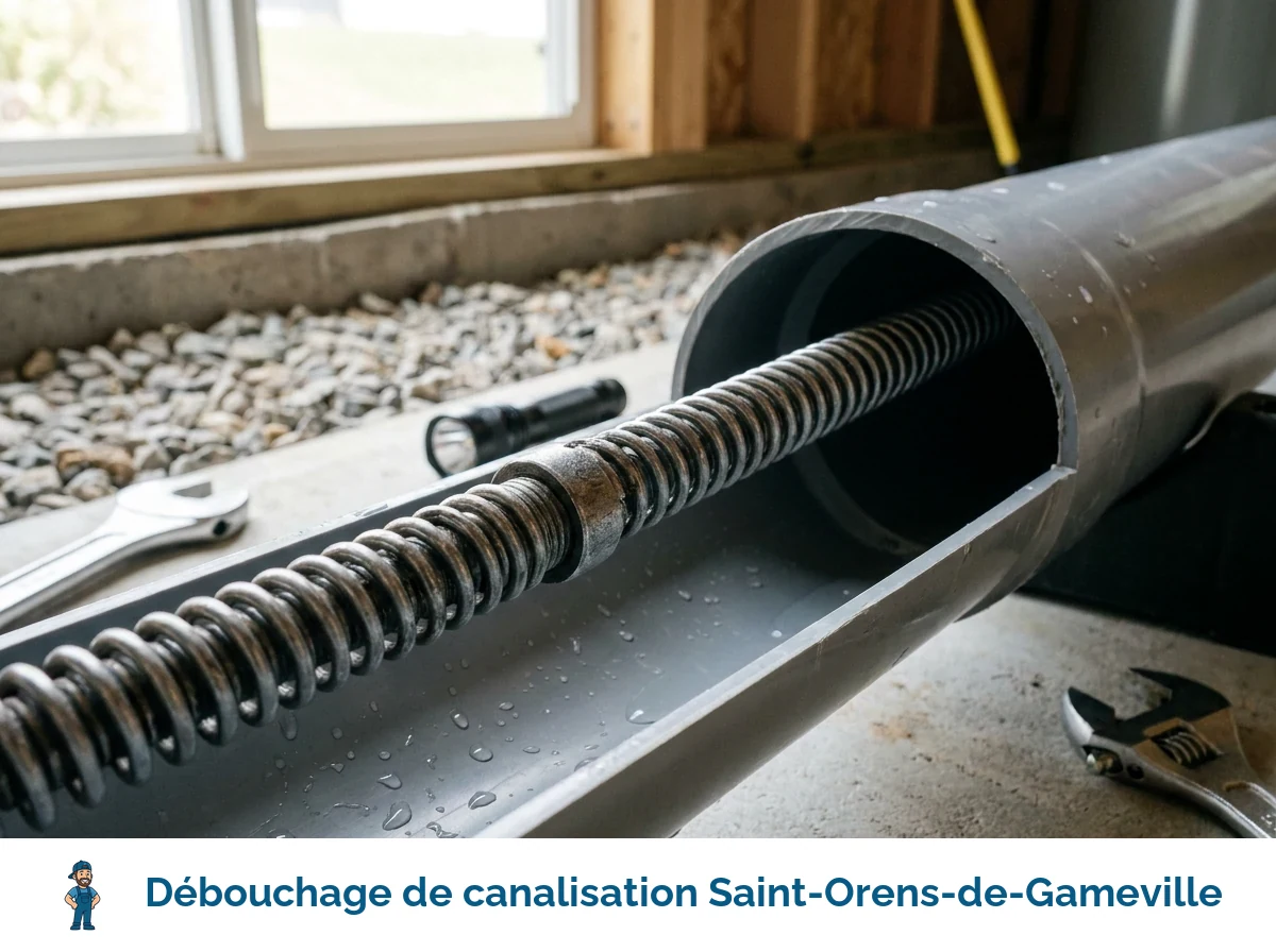Débouchage de canalisation à Saint-Orens-de-Gameville