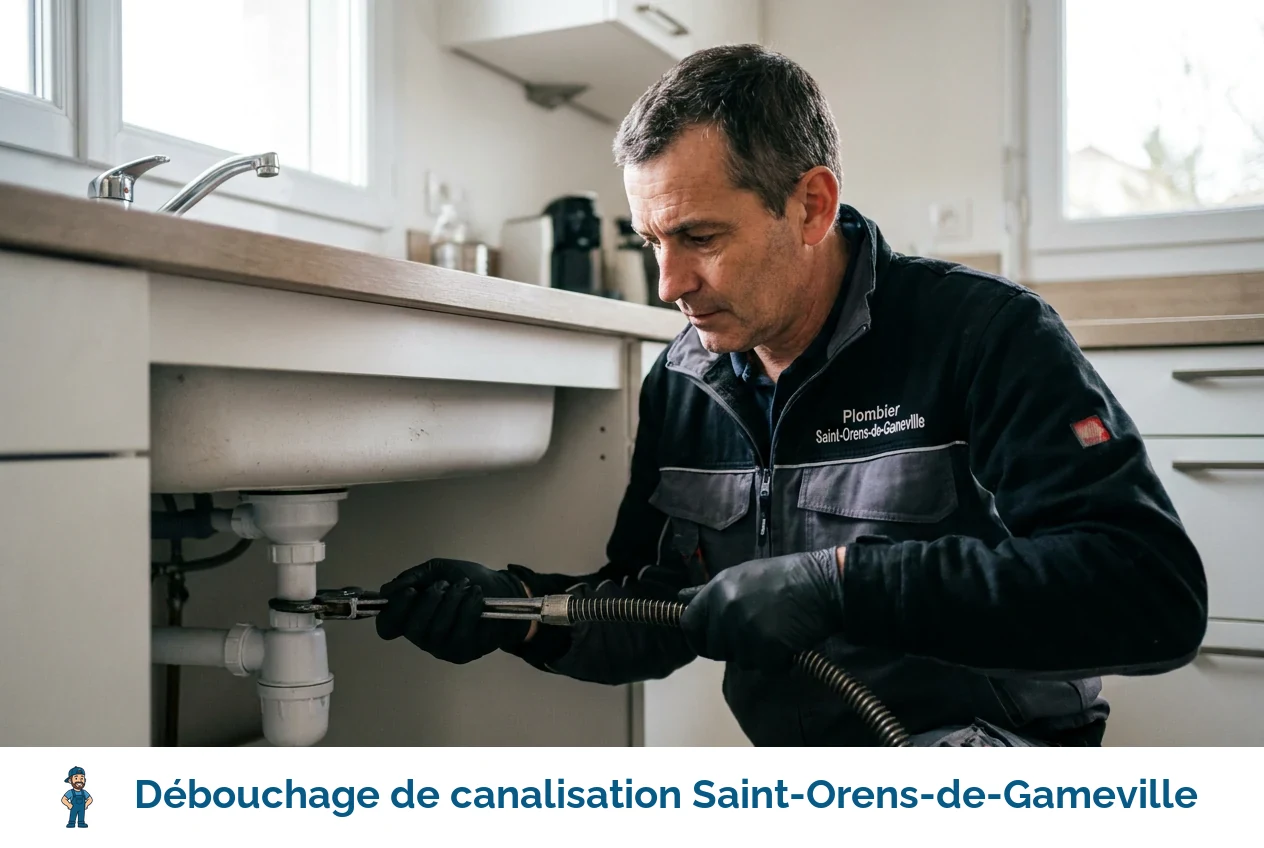 Débouchage de canalisation à Saint-Orens-de-Gameville