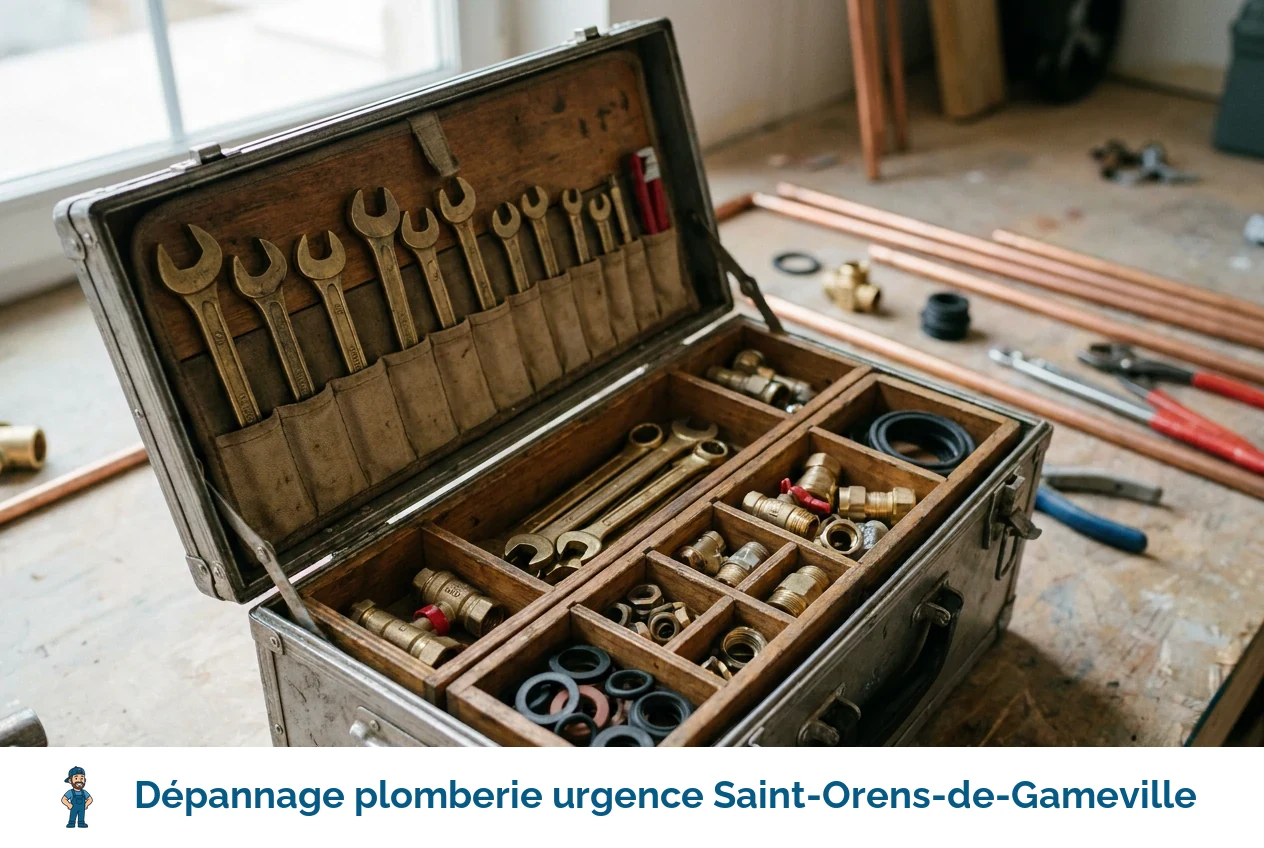 Dépannage plomberie urgence à Saint-Orens-de-Gameville