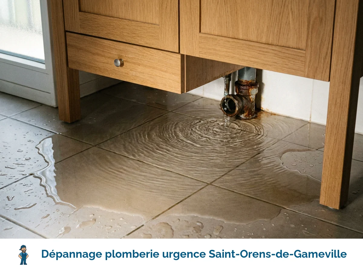 Dépannage plomberie urgence à Saint-Orens-de-Gameville