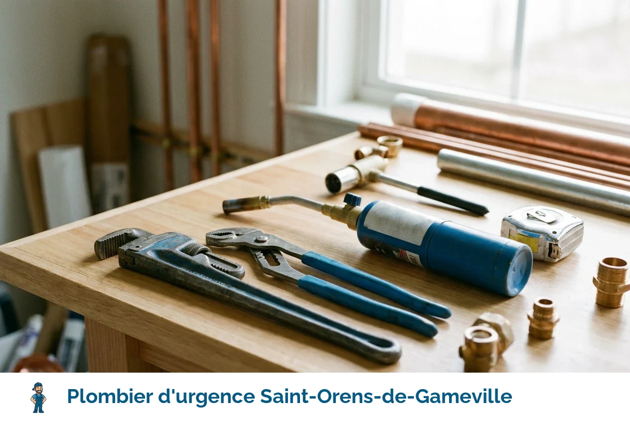 Plombier d'urgence à Saint-Orens-de-Gameville