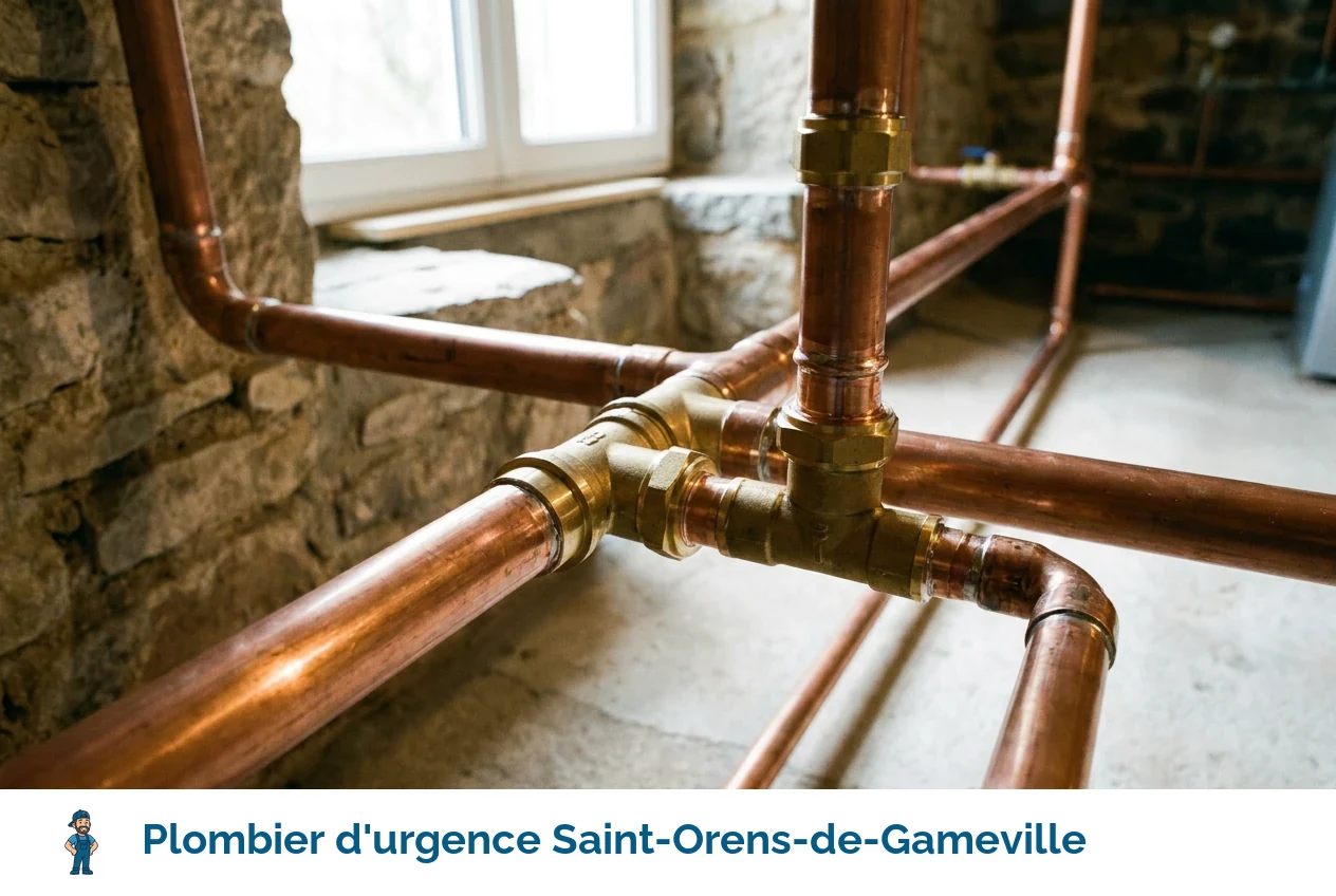 Plombier d'urgence à Saint-Orens-de-Gameville