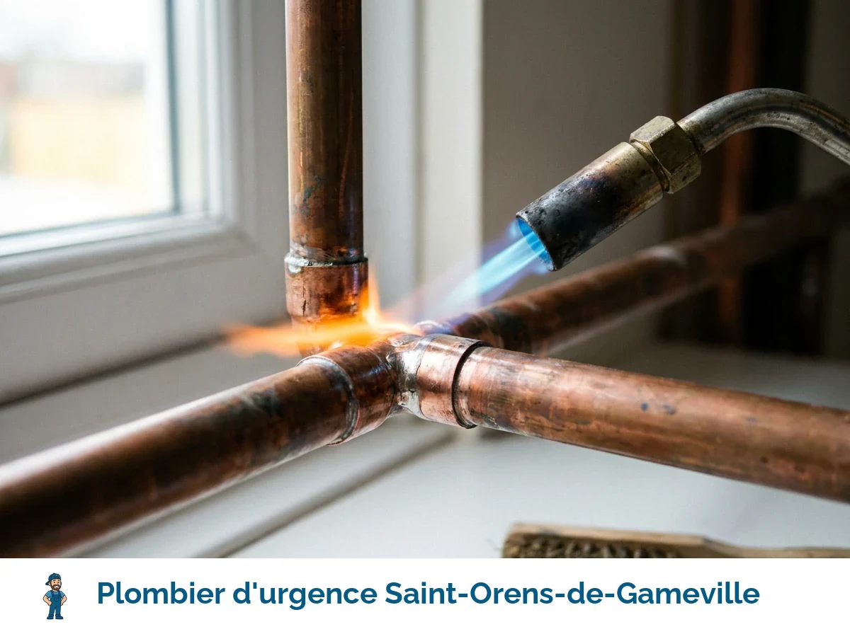 Plombier d'urgence à Saint-Orens-de-Gameville