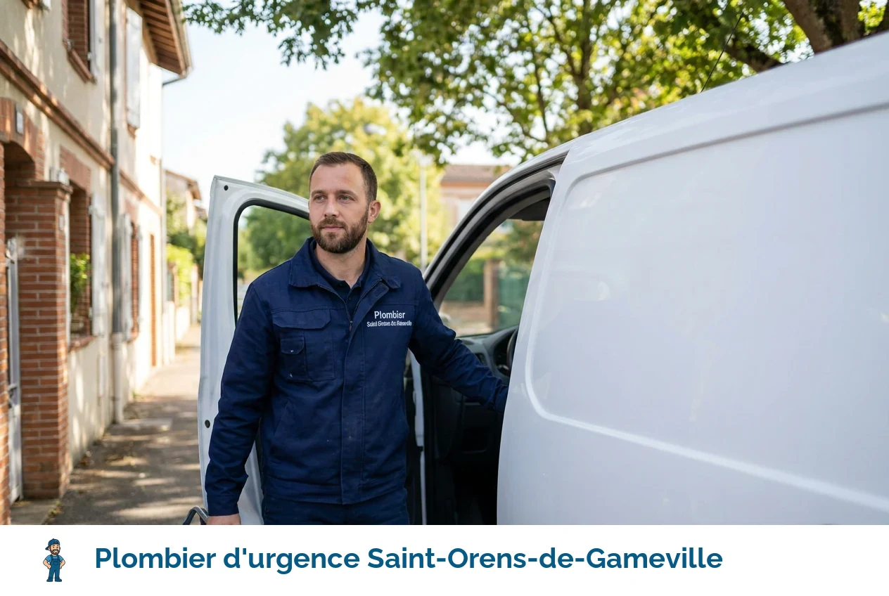 Plombier d'urgence à Saint-Orens-de-Gameville
