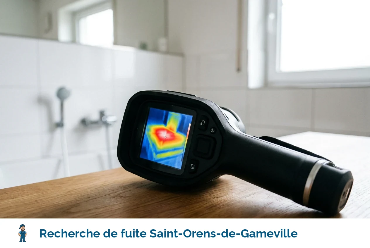 Recherche de fuite à Saint-Orens-de-Gameville
