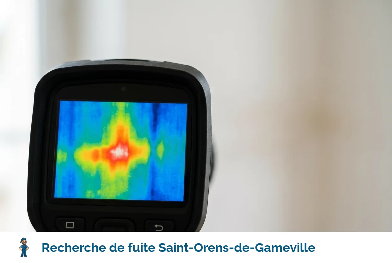 Recherche de fuite à Saint-Orens-de-Gameville