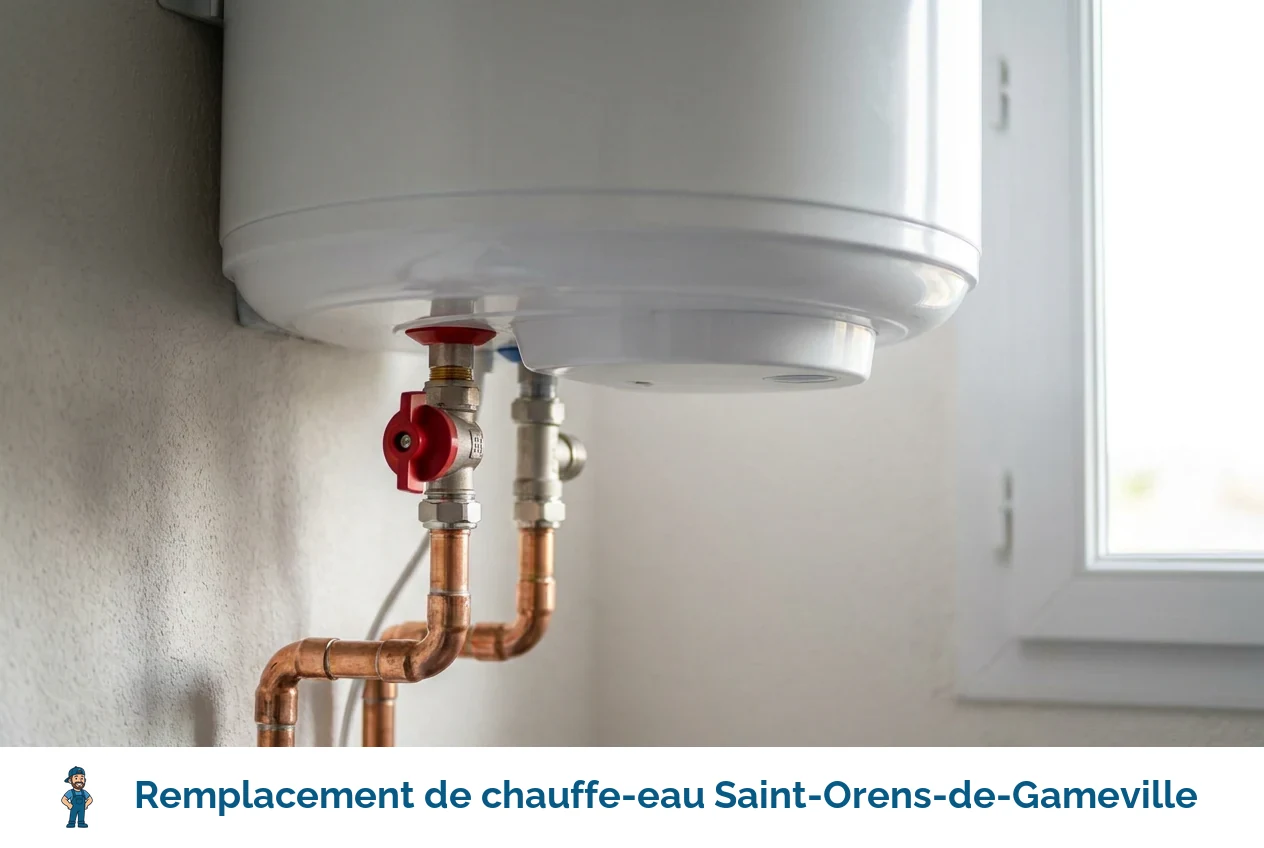 Remplacement de chauffe-eau à Saint-Orens-de-Gameville