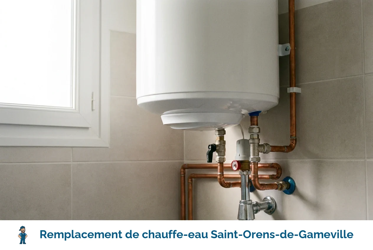 Remplacement de chauffe-eau à Saint-Orens-de-Gameville