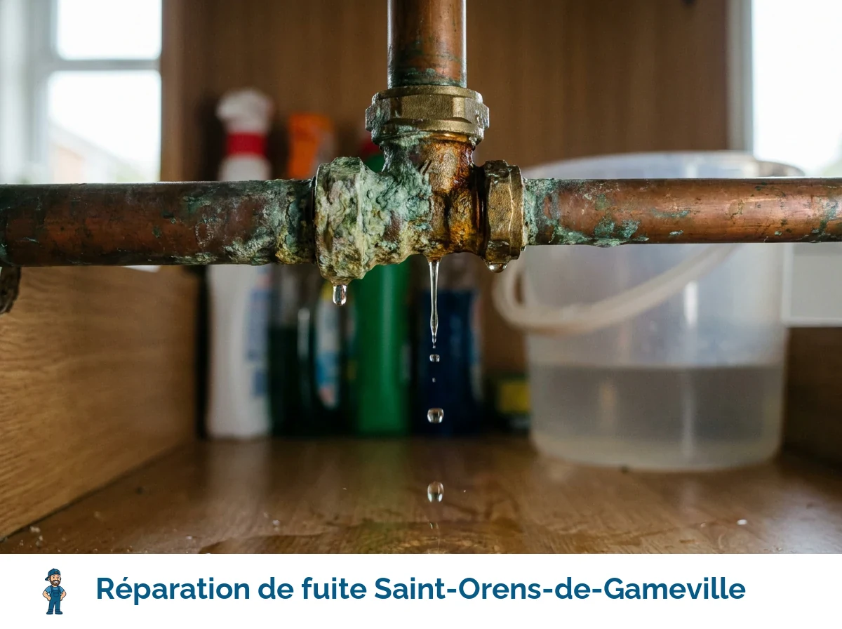 Réparation de fuite à Saint-Orens-de-Gameville