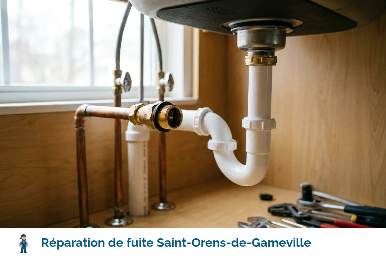 Réparation de fuite à Saint-Orens-de-Gameville