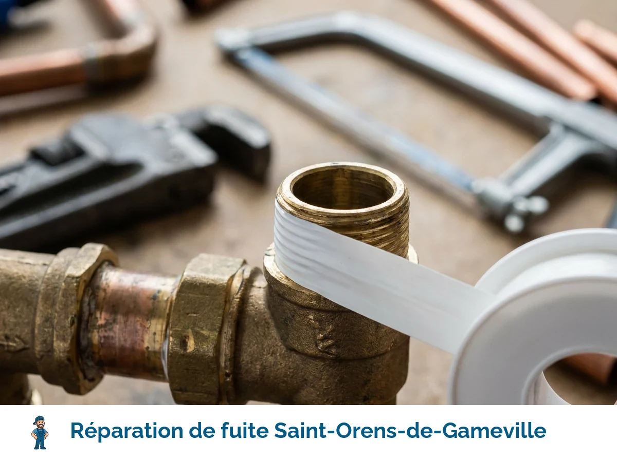 Réparation de fuite à Saint-Orens-de-Gameville