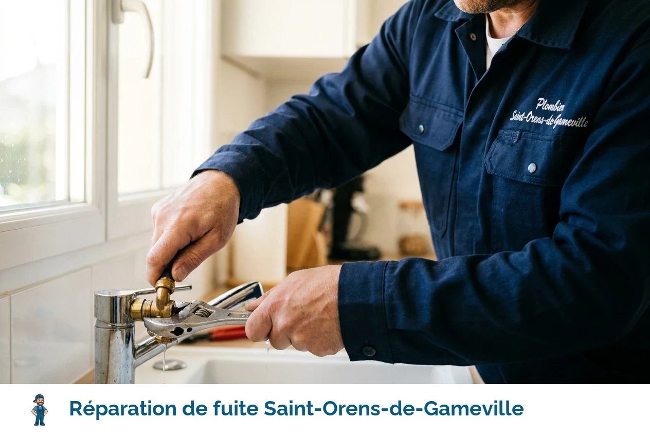 Réparation de fuite à Saint-Orens-de-Gameville